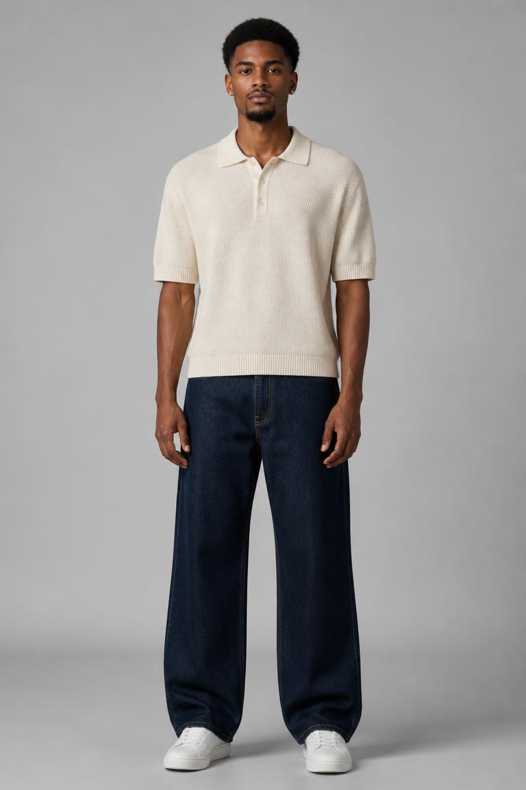 Isaiah — The Campus Knit-and-Wide-Leg
