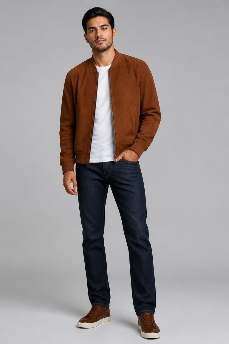 Javi — The Suede Bomber Senior